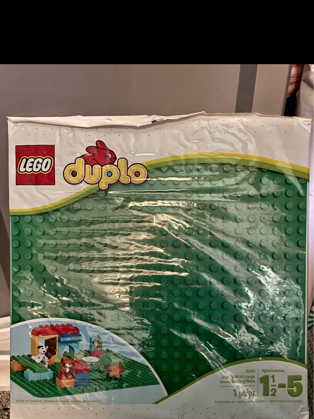 Lego Duplo Green Base Plate